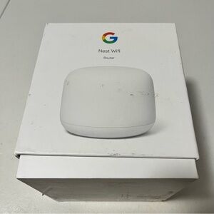 Google Nest WiFi Router Untested Missing Power Cord